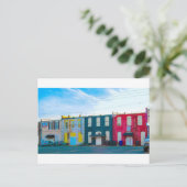 Kleurrijke gebouwen in Benson Briefkaart (Staand voorkant)