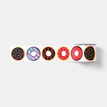 Kleurrijke Gebrande Donuts