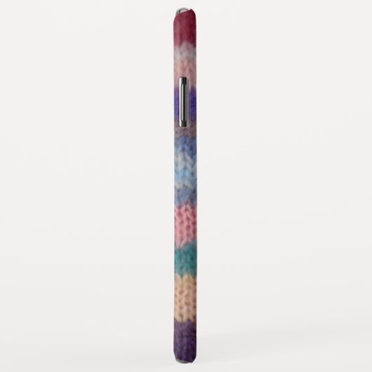 kleurrijke gebreide strepen,  plezier Case-Mate iPhone case (Achterkant/rechts)