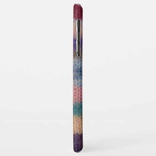 kleurrijke gebreide strepen,  plezier Case-Mate iPhone case (Achterkant/links)