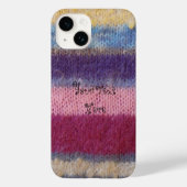 kleurrijke gebreide strepen,  plezier Case-Mate iPhone case (Achterkant)