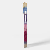 kleurrijke gebreide strepen,  plezier Case-Mate iPhone case (Achterkant / Links)