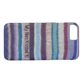 Kleurrijke gebreide strepen retro design Case-Mate iPhone case (Achterkant (Horizontaal))