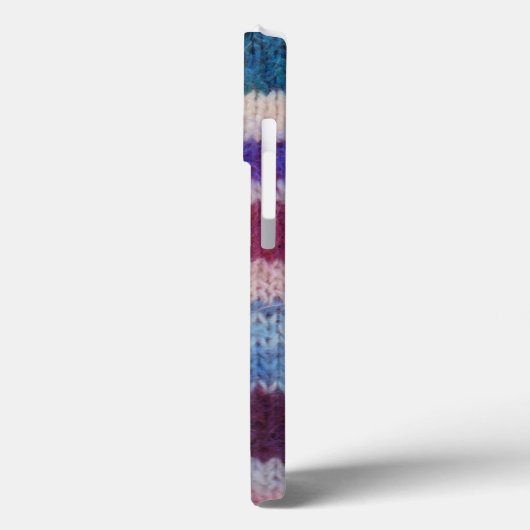 kleurrijke gebreide strepen,  stijlvol design Case-Mate iPhone case (Achterkant / Links)