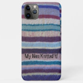 kleurrijke gebreide strepen, uniek plezier Case-Mate iPhone case (Achterkant)