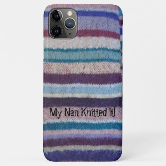 kleurrijke gebreide strepen, uniek  plezier Case-Mate iPhone case (Achterkant)