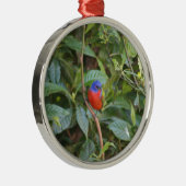 Kleurrijke gebundelde vogel metalen ornament (Rechts)