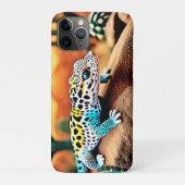 Kleurrijke Gecko Rocks Design Case-Mate iPhone Case (Achterkant)
