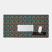 Kleurrijke gefacetteerde Pareltjes patroon geperso Bureaumat (Keyboard & Muis)