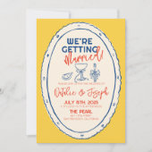 Kleurrijke geïllustreerde hand getekend alles in é kaart (Voorkant)