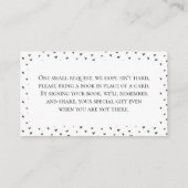 Kleurrijke geïllustreerde Rainbow Book Request Kaa Plaatskaartje (Achterkant)