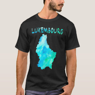 kleurrijke , geïsoleerde luxe kaart in Waterverf T-shirt