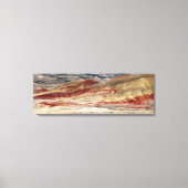 Kleurrijke, gekleurde heuvels Landschapsfoto Canvas Afdruk (Voorkant)