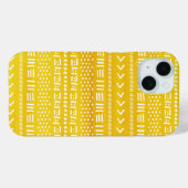 Kleurrijke gele Boho strepen patroon Case-Mate iPhone Case (Achterkant (horizontaal))