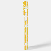 Kleurrijke Gele Driehoek Stippen Geometrisch Patro Case-Mate iPhone Case (Achterkant / Links)