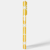 Kleurrijke Gele Driehoek Stippen Geometrisch Patro Case-Mate iPhone Case (Achterkant / Rechts)