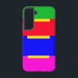 Kleurrijke gele stappen S22 Samsung Galaxy Hoesje<br><div class="desc">Het zou gewoon blauw zijn,  maar ze wilden echt meedoen,  dus zeiden we ja. - Dank u en geniet.</div>