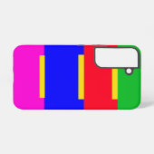 Kleurrijke gele stappen S22 Samsung Galaxy Hoesje (Achterkant horizontaal)