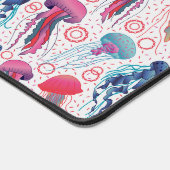 Kleurrijke gelei vissen bureaumat (Hoek)