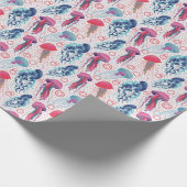 Kleurrijke gelei vissen cadeaupapier (Hoek)