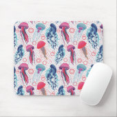 Kleurrijke gelei vissen muismat (Met muis)