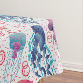 Kleurrijke gelei vissen tafelkleed (Voorbeeld)