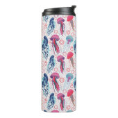 Kleurrijke gelei vissen thermosbeker (Gedraaid links)