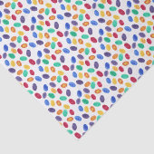 Kleurrijke geleidebonen voor paaspapier tissuepapier (Detail)