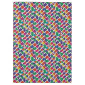 Kleurrijke geluiden. klembord (Achterkant)