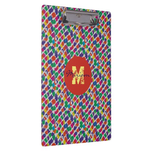 Kleurrijke geluiden. klembord (Rechts)