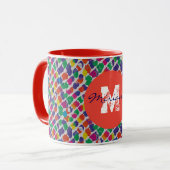 Kleurrijke geluiden. mok (Voorkant links)