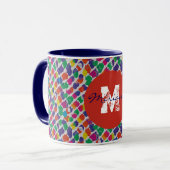 Kleurrijke geluiden. mok (Voorkant links)