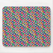 Kleurrijke geluiden. muismat (Voorkant)