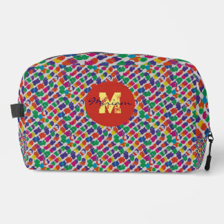 Kleurrijke geluiden. toilettasje