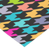 Kleurrijke geluidshinder naadloos patroon korte tafelloper (Hoek)