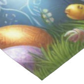 Kleurrijke, Gelukkige Paasmand met eieren Tafelkleed (Gekanteld)