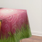 Kleurrijke, Gelukkige Paasmand met eieren Tafelkleed (Voorbeeld)