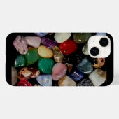 Kleurrijke Gem Stones Case-Mate iPhone Case (Achterkant (horizontaal))