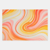 Kleurrijke gemarmerde papieren kunst inpakpapier v (Voorkant)