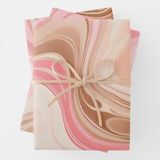 Kleurrijke gemarmerde papieren kunst inpakpapier v