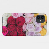 Kleurrijke Gemengde Rozen Case-Mate iPhone Case (Achterkant (horizontaal))