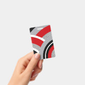Kleurrijke geometrie badge (Handheld)