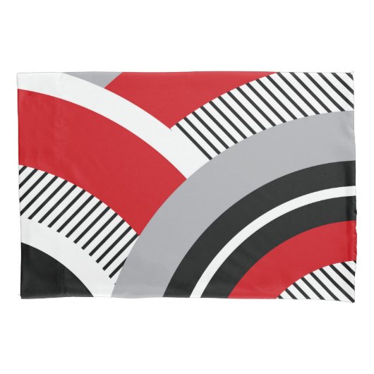Kleurrijke geometrie kussensloop (Voorkant)