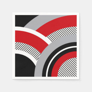 Kleurrijke geometrie servet