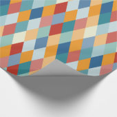 Kleurrijke geometrie VIIA B Cadeaupapier (Hoek)