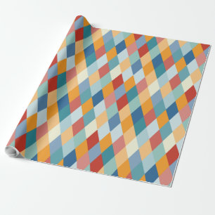 Kleurrijke geometrie VIIA B Cadeaupapier