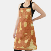 Kleurrijke Geometrische  Abstract. Schort (Insitu)