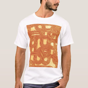 Kleurrijke Geometrische  Abstract. T-shirt