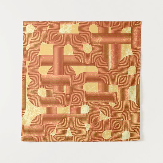 Kleurrijke Geometrische  Abstract. Wandkleed (Voorkant (horizontaal))