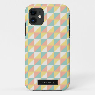 Kleurrijke geometrische Abstracte driehoek Modern Case-Mate iPhone Case